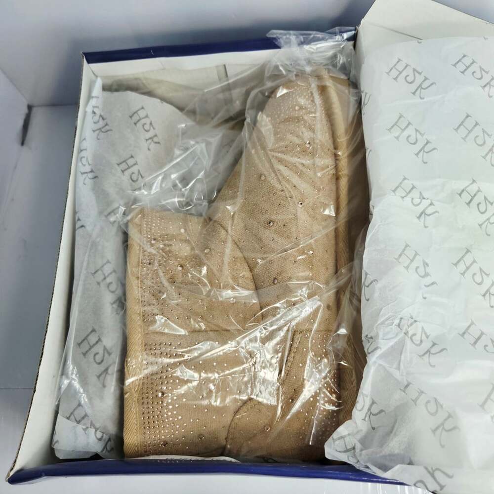 H2K Pride Boots Size 10 Beige Rhinestone Faux Suede Ankle Booties